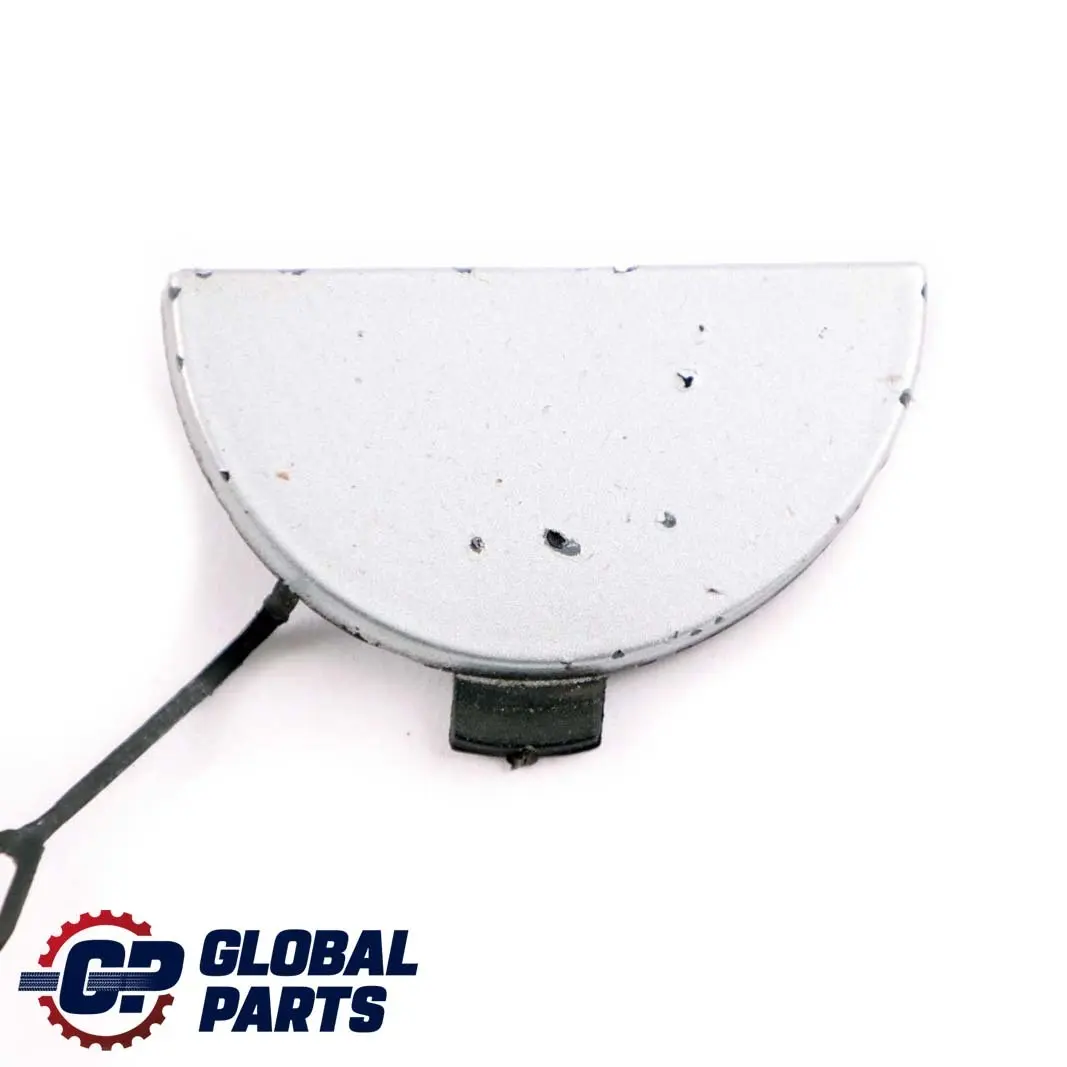 Towing Eye Rear Bumper Pure Silver - 900 to Mini Cooper One R50 R53 Cover with Part number 0029929 Mini Cooper One R50 R53 Cover Towing Eye Rear Bumper Pure Silver - 900 - SKU 0029929-PS1 - Part number 0029929