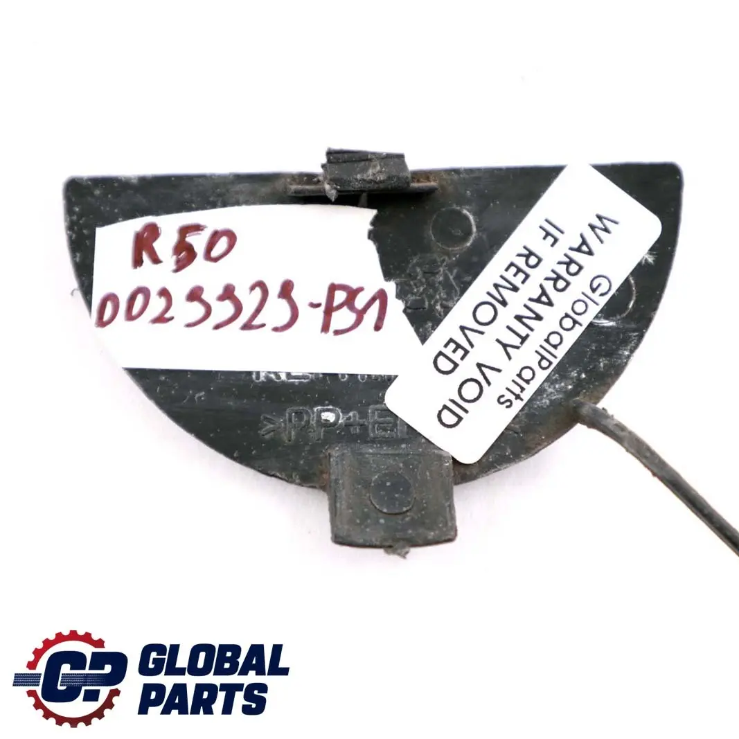 Towing Eye Rear Bumper Pure Silver - 900 to Mini Cooper One R50 R53 Cover with Part number 0029929 Mini Cooper One R50 R53 Cover Towing Eye Rear Bumper Pure Silver - 900 - SKU 0029929-PS1 - Part number 0029929