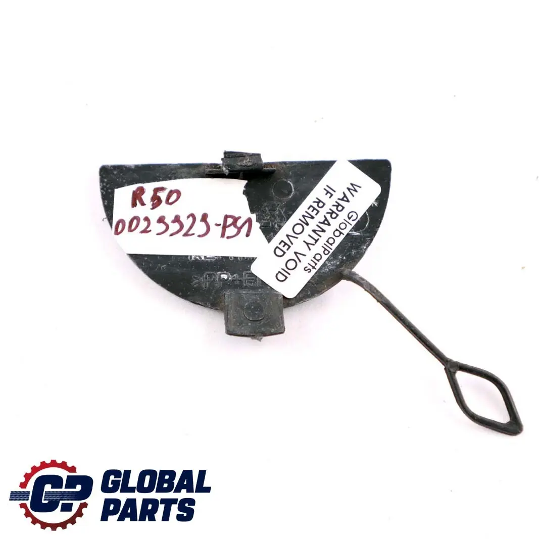 Towing Eye Rear Bumper Pure Silver - 900 to Mini Cooper One R50 R53 Cover with Part number 0029929 Mini Cooper One R50 R53 Cover Towing Eye Rear Bumper Pure Silver - 900 - SKU 0029929-PS1 - Part number 0029929