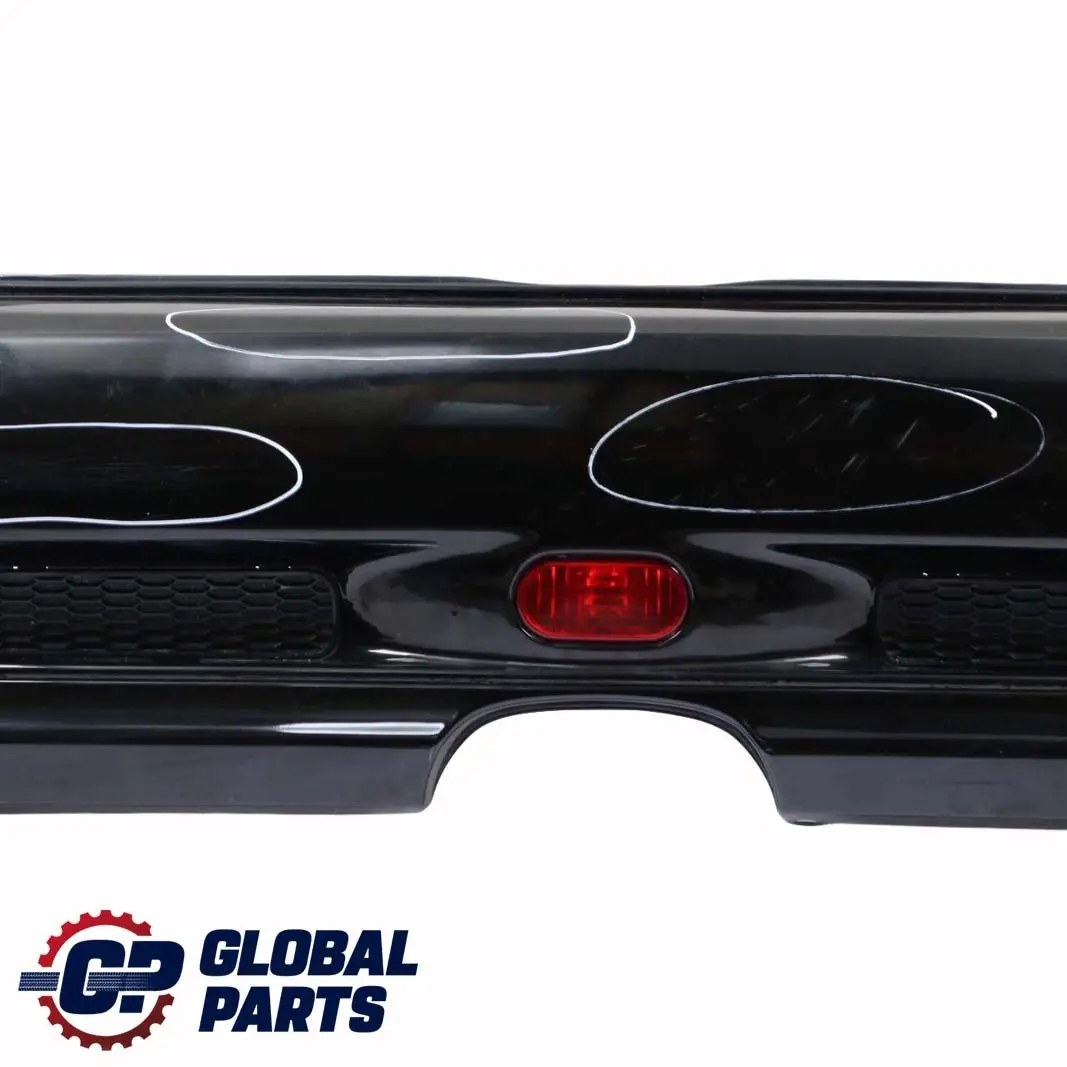 BMW Mini Cooper S R53 Complete Rear Bumper Panel Black - SKU 0029957-BLK - Part number 0029957