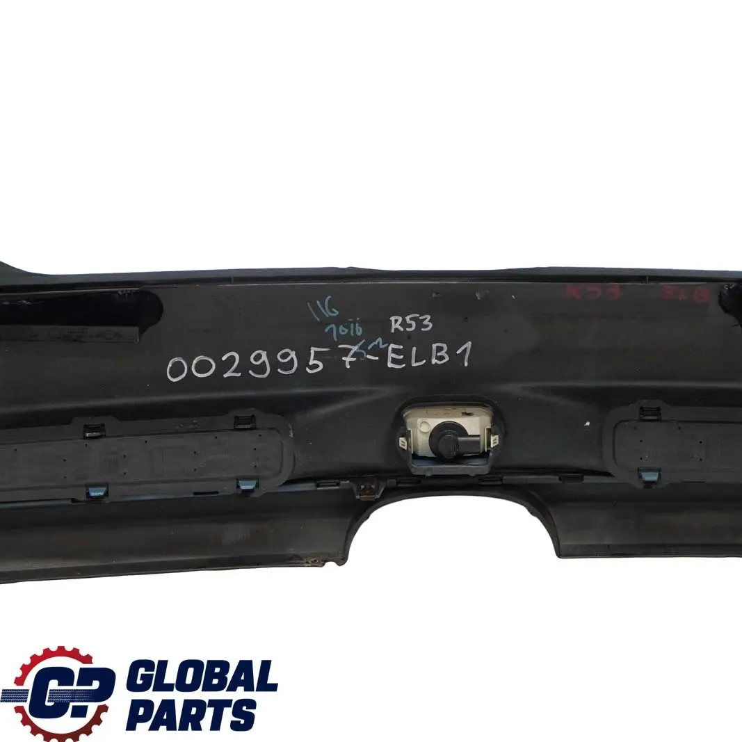 Parachoques trasero completo Azul el?ctrico metalizado - 870 para Mini Cooper S R53 1 con número de pieza 0029957 Mini Cooper S R53 1 Parachoques trasero completo Azul el?ctrico metalizado - 870 - SKU 0029957-ELB1 - Número de pieza 0029957