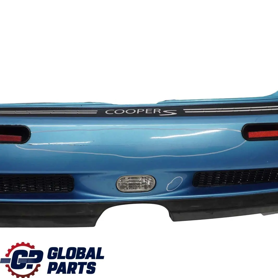 BMW Mini Cooper S R53 1 Complete Rear Bumper Panel Electric Blue Metallic - 870 - SKU 0029957-ELB1 - Part number 0029957