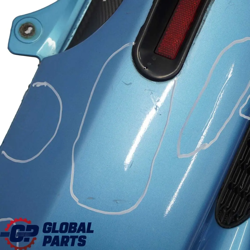 BMW Mini Cooper S R53 1 Complete Rear Bumper Panel Electric Blue Metallic - 870 - SKU 0029957-ELB1 - Part number 0029957