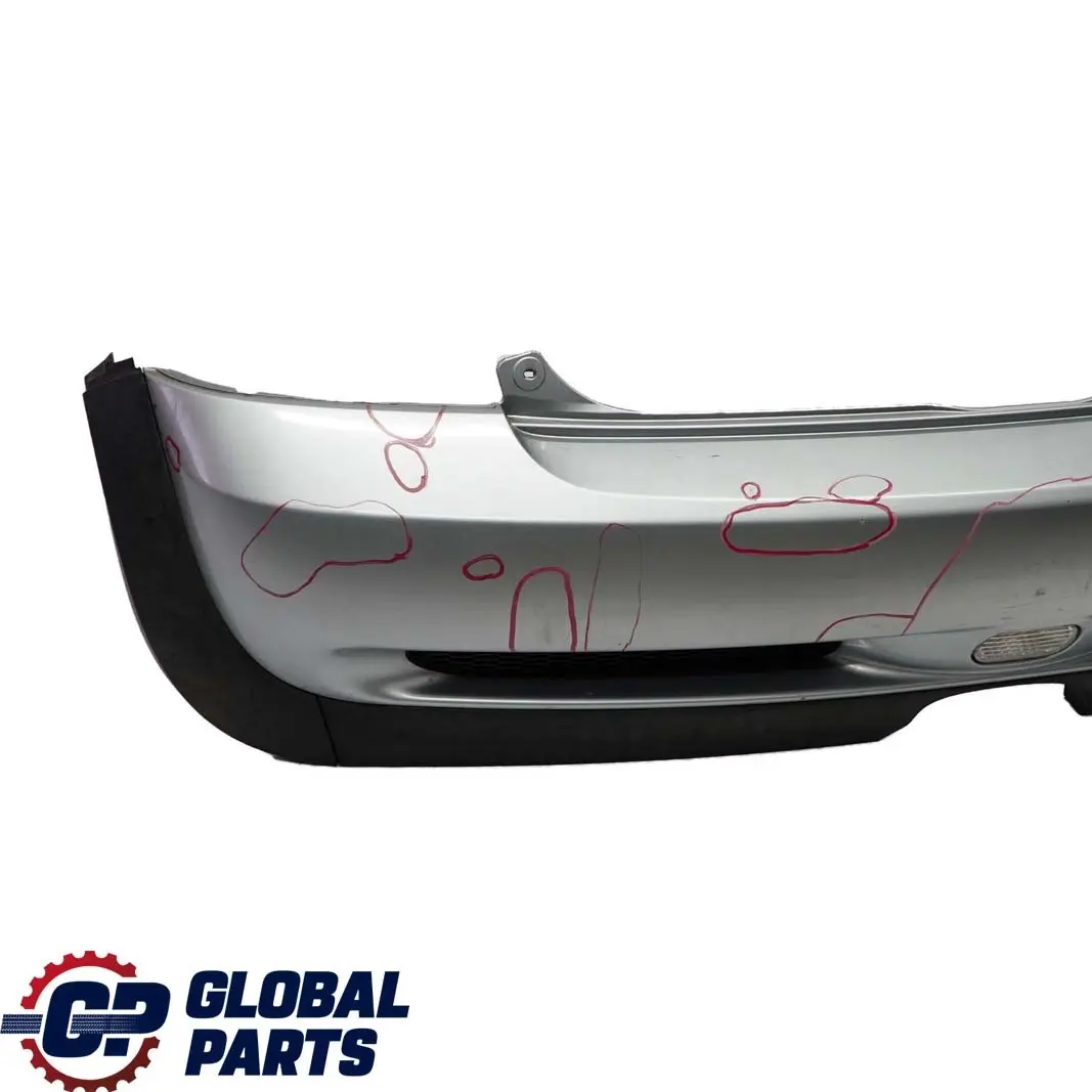 Stossfänger Hinten Pure Silver Silber - 900 für BMW Mini R53 Cooper S 1 mit Teilenummer 0029957 BMW Mini R53 Cooper S 1 Stossfänger Hinten Pure Silver Silber - 900 - SKU 0029957-PS1 - Teilenummer 0029957