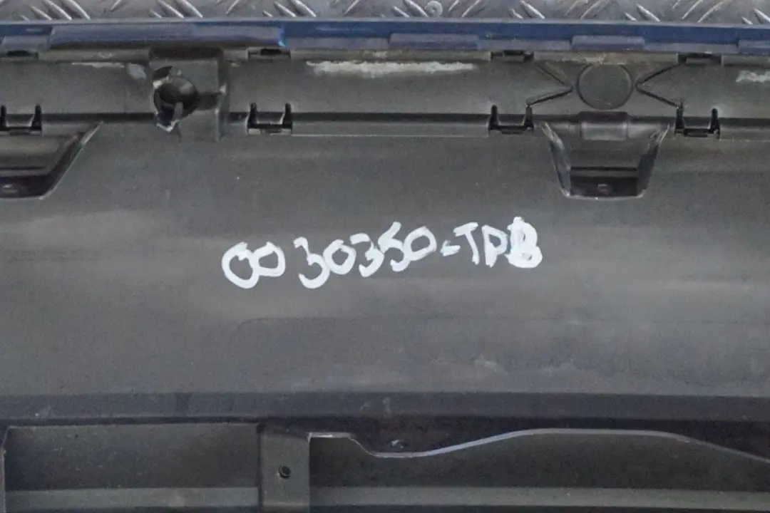 Bumper Trim Panel Topasblau Blue Metallic - 364 to BMW 3 Series E46 Rear with Part number 0030350 BMW 3 Series E46 Rear Bumper Trim Panel Topasblau Blue Metallic - 364 - SKU 0030350-TPB - Part number 0030350