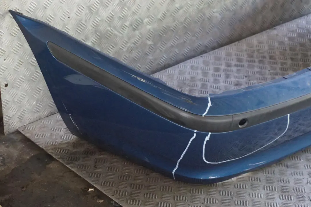 Bumper Trim Panel Topasblau Blue Metallic - 364 to BMW 3 Series E46 Rear with Part number 0030350 BMW 3 Series E46 Rear Bumper Trim Panel Topasblau Blue Metallic - 364 - SKU 0030350-TPB - Part number 0030350