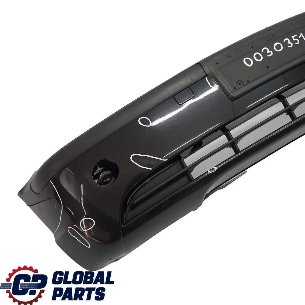 Front Bumper Trim Panel Black Sapphire Metallic - 475 to BMW 3 E46 Saloon Touring with Part number 0030351 BMW 3 E46 Saloon Touring Front Bumper Trim Panel Black Sapphire Metallic - 475 - SKU 0030351-BS - Part number 0030351