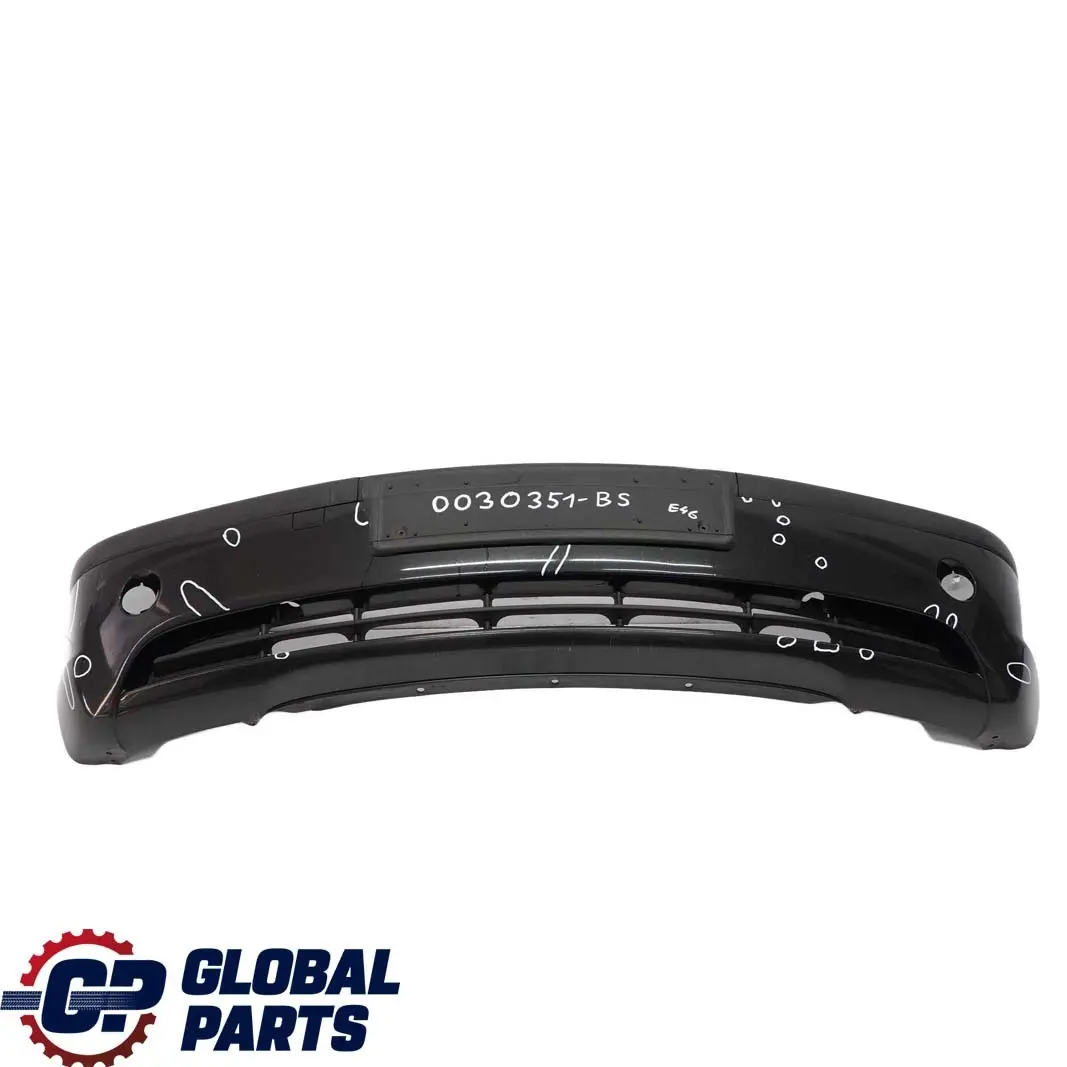 Front Bumper Trim Panel Black Sapphire Metallic - 475 to BMW 3 E46 Saloon Touring with Part number 0030351 BMW 3 E46 Saloon Touring Front Bumper Trim Panel Black Sapphire Metallic - 475 - SKU 0030351-BS - Part number 0030351