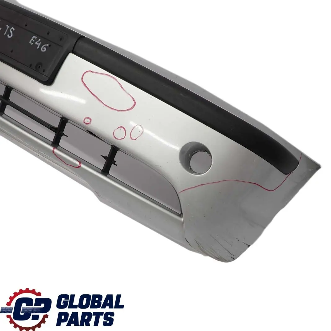 Front Bumper Trim Panel Titansilber Silver - 354 to BMW 3 E46 Saloon Touring with Part number 0030351 BMW 3 E46 Saloon Touring Front Bumper Trim Panel Titansilber Silver - 354 - SKU 0030351-TS - Part number 0030351