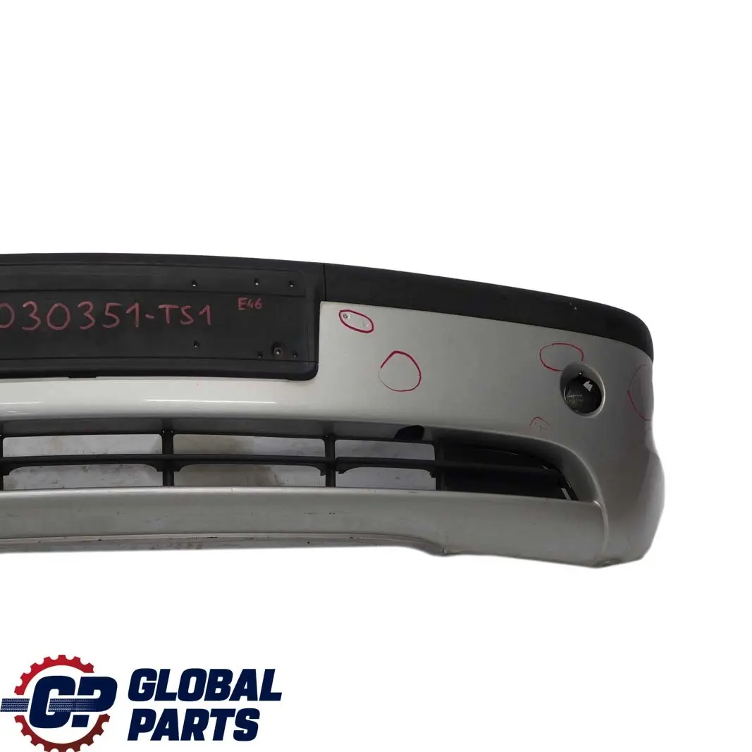 BMW 3 E46 Saloon Touring 1 Front Bumper Trim Panel Titansilber Silver - 354 - SKU 0030351-TS1 - Part number 0030351