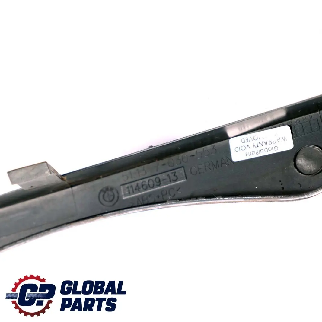 BMW 3 er E46 Wasserfangleiste Links Oxfordgruen Gruen Metallic - 430 - SKU 0030406-OXF - Teilenummer 0030406