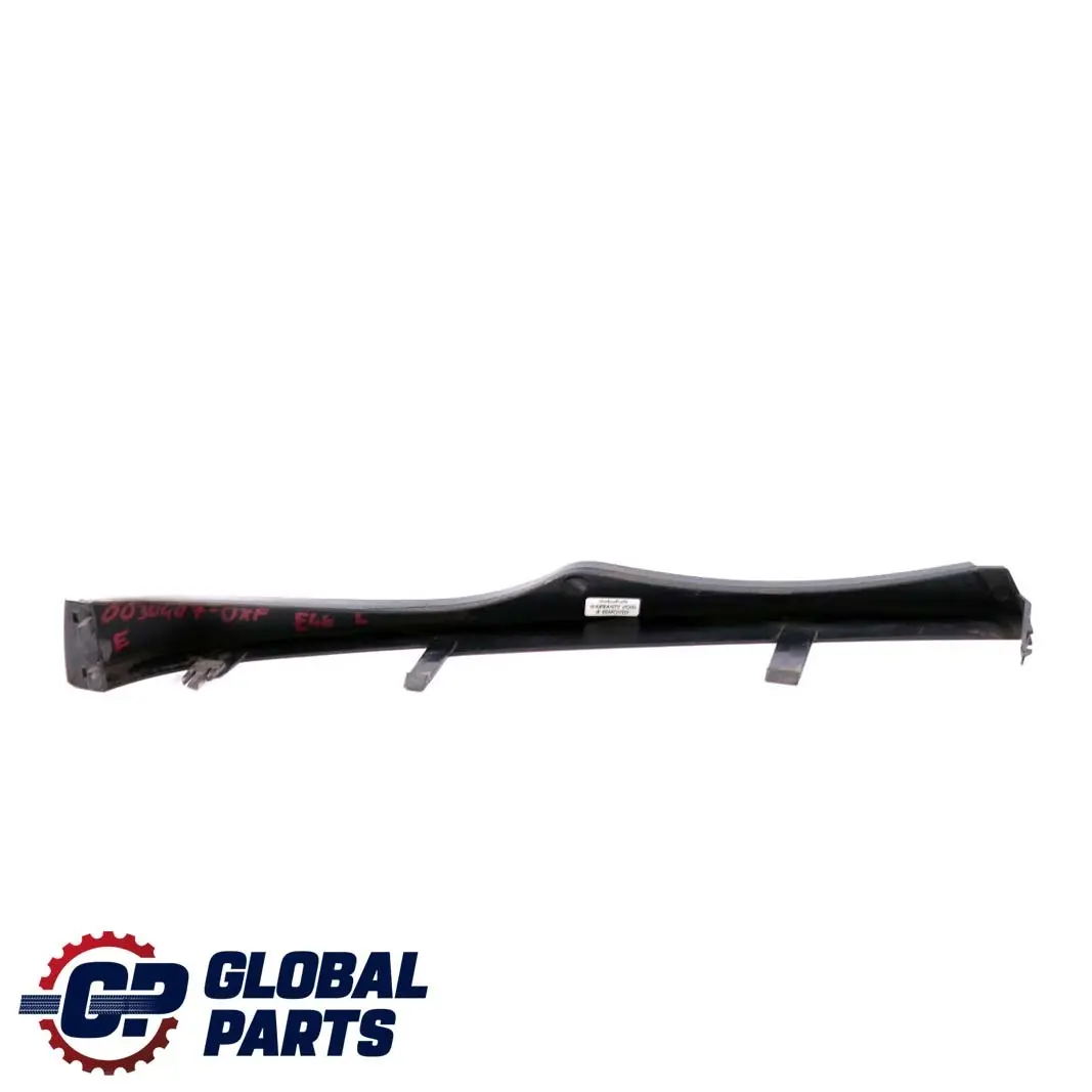 BMW 3 er E46 Wasserfangleiste Links Oxfordgruen Gruen Metallic - 430 - SKU 0030406-OXF - Teilenummer 0030406