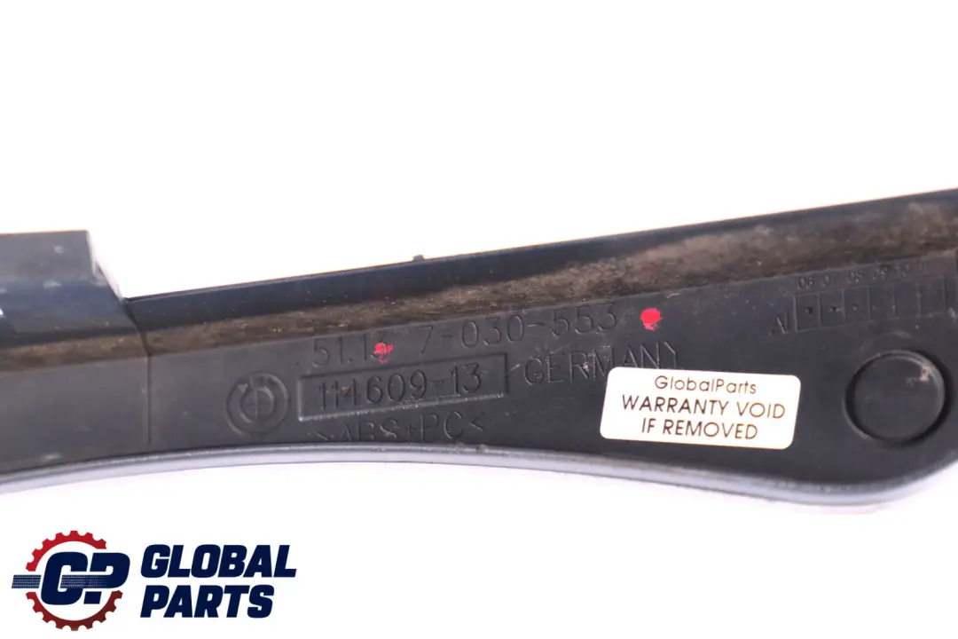 BMW 3 er E46 Wasserfangleiste Links Topasblau Metallic 7030553 - SKU 0030406-TPB - Teilenummer 0030407