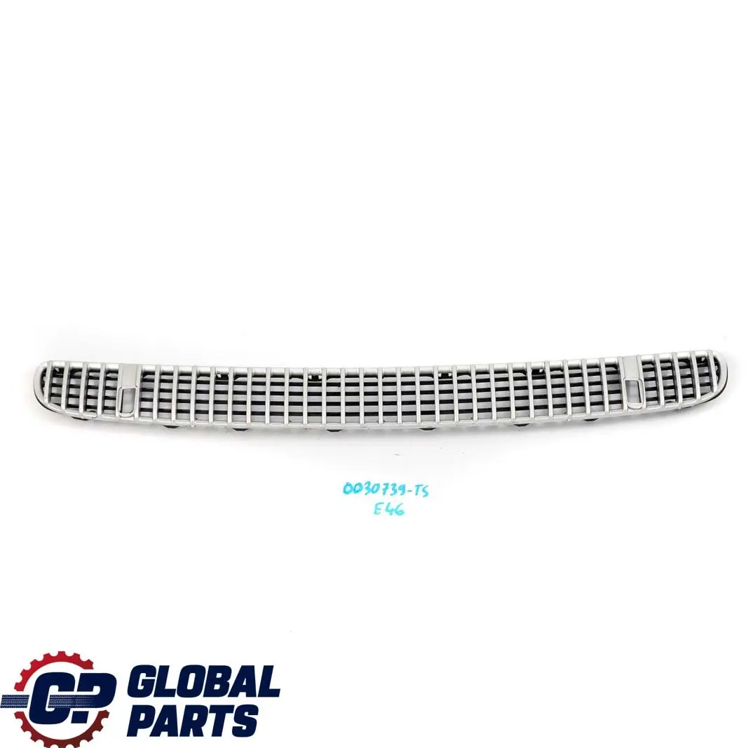 Front Bumper Trim Grille Panel Titansilber Metallic to BMW 3 E46 Saloon Touring with Part number 0030739 BMW 3 E46 Saloon Touring Front Bumper Trim Grille Panel Titansilber Metallic - SKU 0030739-TS - Part number 0030739
