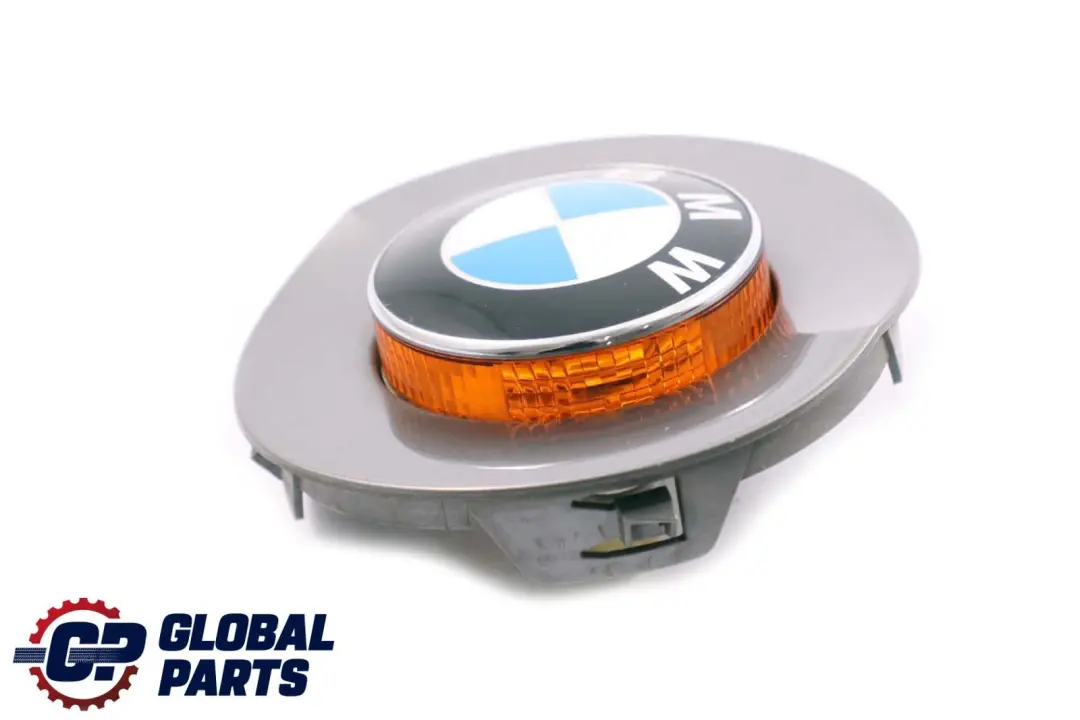 Indicator Repeater Badge Emblem Left Sterlingrau Silver to BMW Z4 Series E85 Cover with Part number 0030963 BMW Z4 Series E85 Cover Indicator Repeater Badge Emblem Left Sterlingrau Silver - SKU 0030963-STR - Part number 0030963