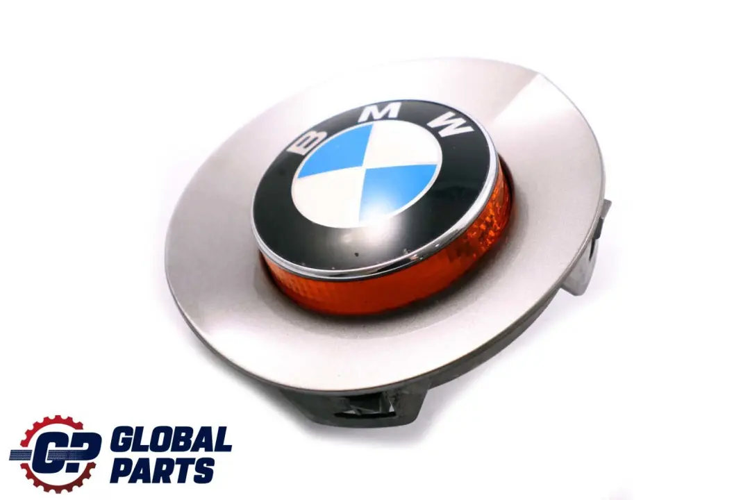 Indicator Repeater Badge Emblem Left Sterlingrau Silver to BMW Z4 Series E85 Cover with Part number 0030963 BMW Z4 Series E85 Cover Indicator Repeater Badge Emblem Left Sterlingrau Silver - SKU 0030963-STR - Part number 0030963