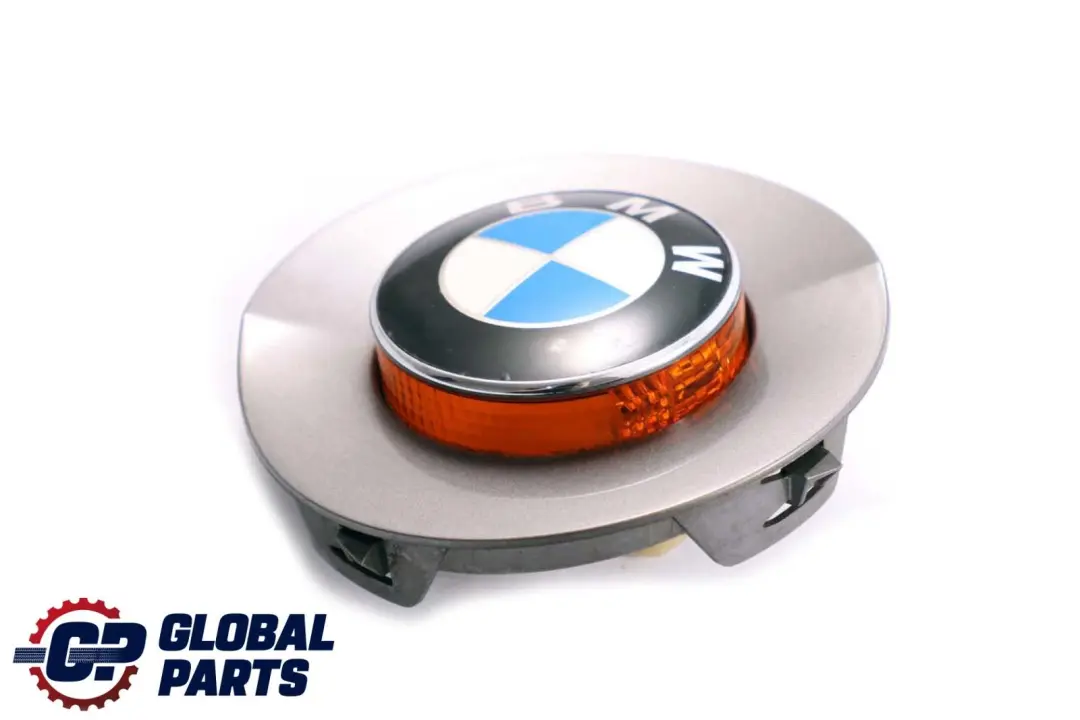 Indicator Repeater Badge Emblem Left Sterlingrau Silver to BMW Z4 Series E85 Cover with Part number 0030963 BMW Z4 Series E85 Cover Indicator Repeater Badge Emblem Left Sterlingrau Silver - SKU 0030963-STR - Part number 0030963