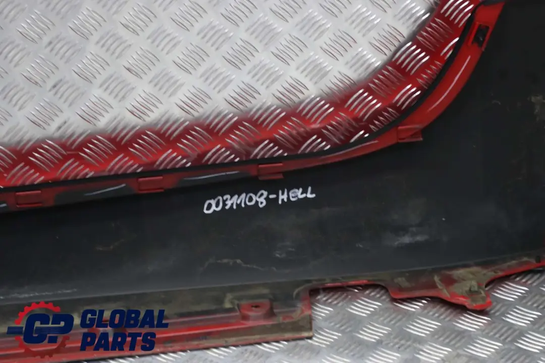 Listello Portiera Destra Rosso Chiaro Rosso - 314 per BMW Z4 E85 E86 con numero di parte 0031108 BMW Z4 E85 E86 Listello Portiera Destra Rosso Chiaro Rosso - 314 - SKU 0031108-HELL - Numero di parte 0031108