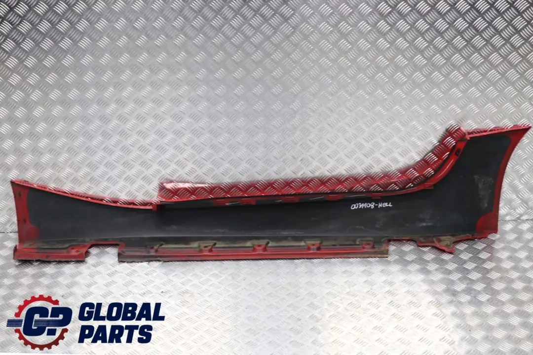 BMW Z4 E85 E86 Right O/S Sill Strip Skirt Kick Panel Hellrot Bright Red - 314 - SKU 0031108-HELL - Part number 0031108