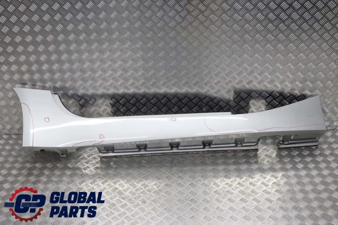 Right O/S Sill Strip Skirt Kick Panel Titansilber Silver - 354 to BMW Z4 E85 E86 3 with Part number 0031108 BMW Z4 E85 E86 3 Right O/S Sill Strip Skirt Kick Panel Titansilber Silver - 354 - SKU 0031108-TS3 - Part number 0031108