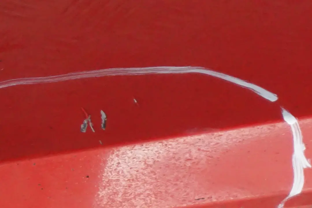 BMW Z4 E85 E86 Listello Portiera Gonna SX Rosso Chiaro Rosso - 314 - SKU 0031109-HELL - Numero di parte 0031109