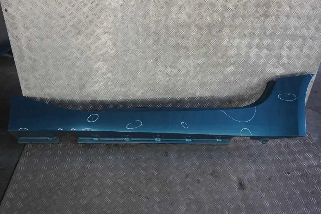 BMW Z4 Series E85 E86 Left N/S Sill Strip Side Skirt Panel Maledivenblau Blue - SKU 0031109-MAB - Part number 0031109