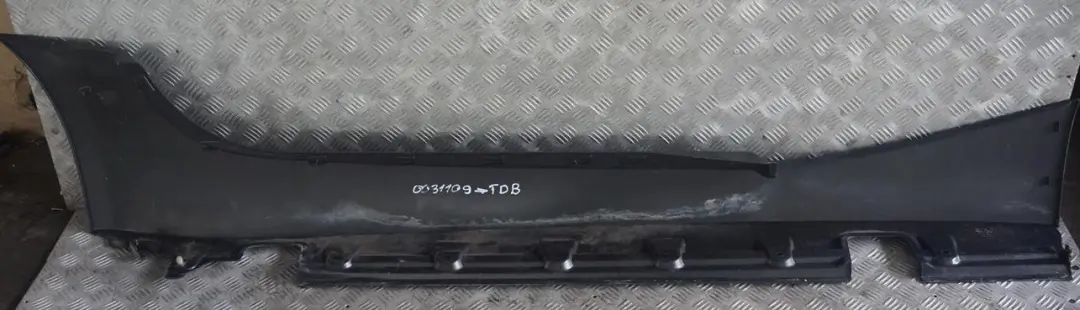 BMW Z4 E85 E86 Izquierda Sill Tira lateral faldon Panel Toledoblau Azul - 482 - SKU 0031109-TDB - Número de pieza 0031109