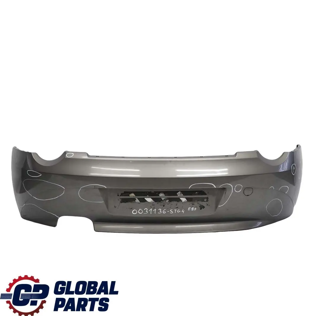Bumper Trim Panel Sterlinggrau Sterling Grey 472 to BMW Z4 E85 Convertible 4 Rear with Part number 0031136 BMW Z4 E85 Convertible 4 Rear Bumper Trim Panel Sterlinggrau Sterling Grey 472 - SKU 0031136-STG4 - Part number 0031136