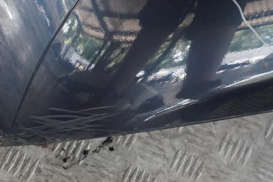 Bumper Trim Panel Toledoblau Blue Metallic 482 to BMW Z4 E85 Convertible Rear with Part number 0031136 BMW Z4 E85 Convertible Rear Bumper Trim Panel Toledoblau Blue Metallic 482 - SKU 0031136-TDB - Part number 0031136