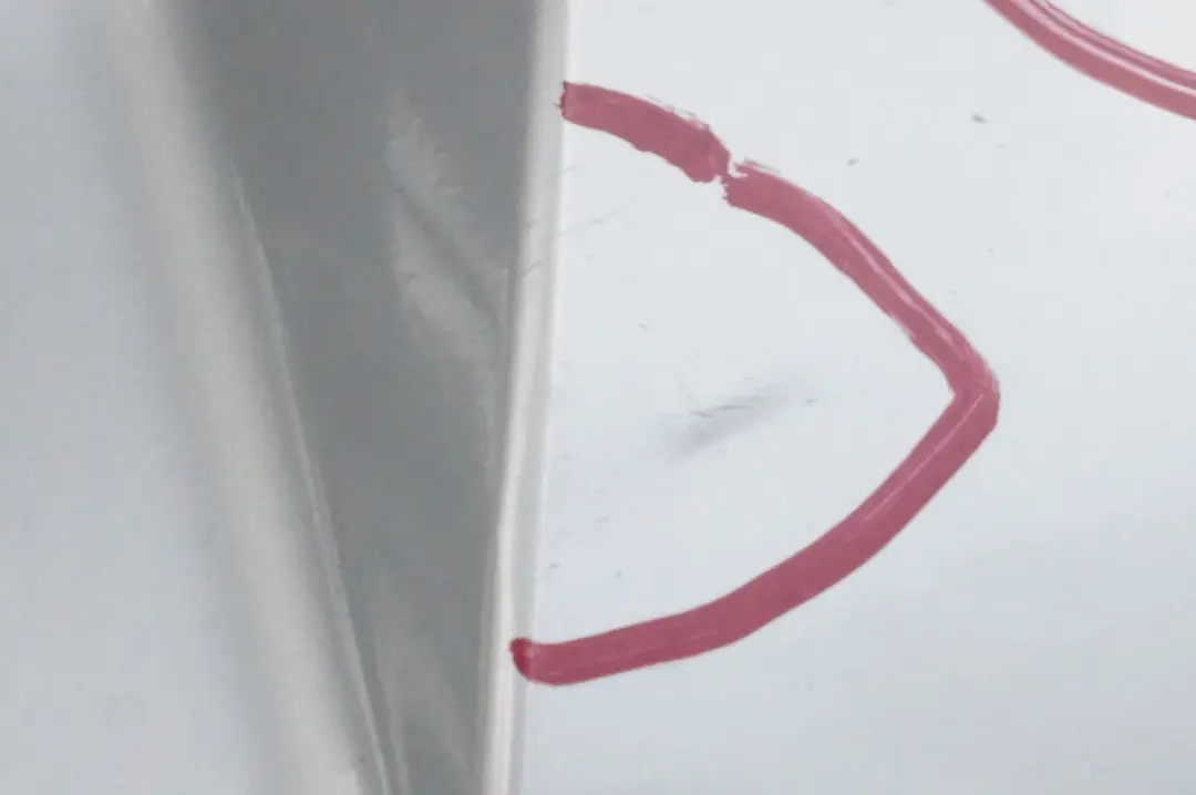 BMW Z4 Series E85 Convertible Roadster Rear Bumper Trim Panel Titansilber Silver - SKU 0031136-TS - Part number 0031136