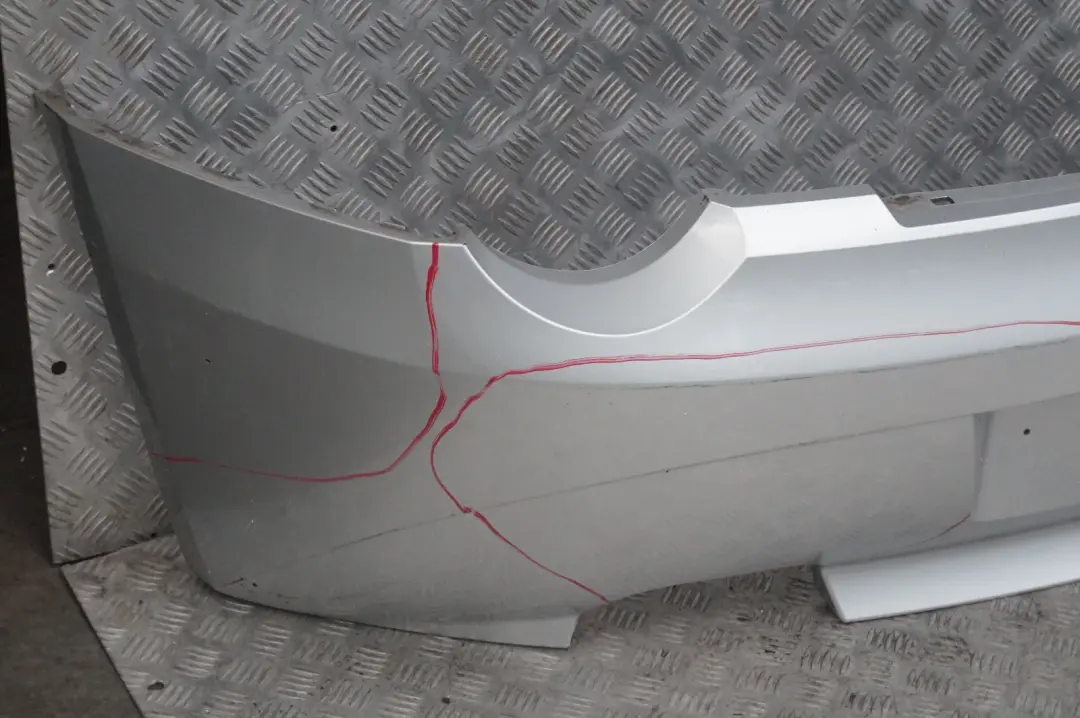 BMW Z4 Series E85 Convertible Roadster Rear Bumper Trim Panel Titansilber Silver - SKU 0031136-TS - Part number 0031136