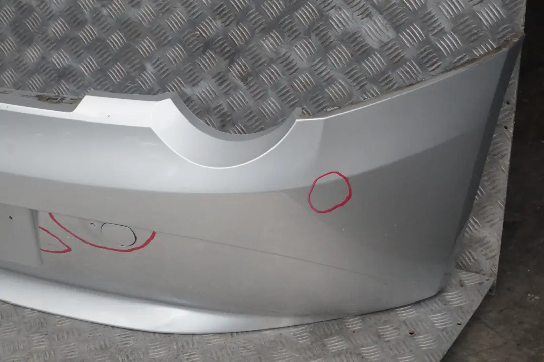 BMW Z4 Series E85 Convertible Roadster Rear Bumper Trim Panel Titansilber Silver - SKU 0031136-TS - Part number 0031136