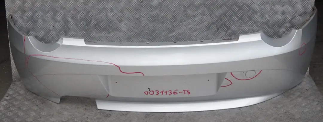 BMW Z4 Series E85 Convertible Roadster Rear Bumper Trim Panel Titansilber Silver - SKU 0031136-TS - Part number 0031136