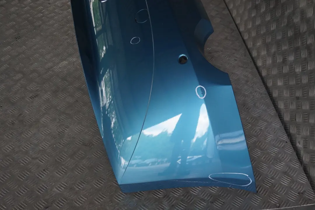BMW Z4 Series E85 Convertible Rear Bumper Trim Panel PDC Maledivenblau 2 Blue - SKU 0031137-MAB - Part number 0031137