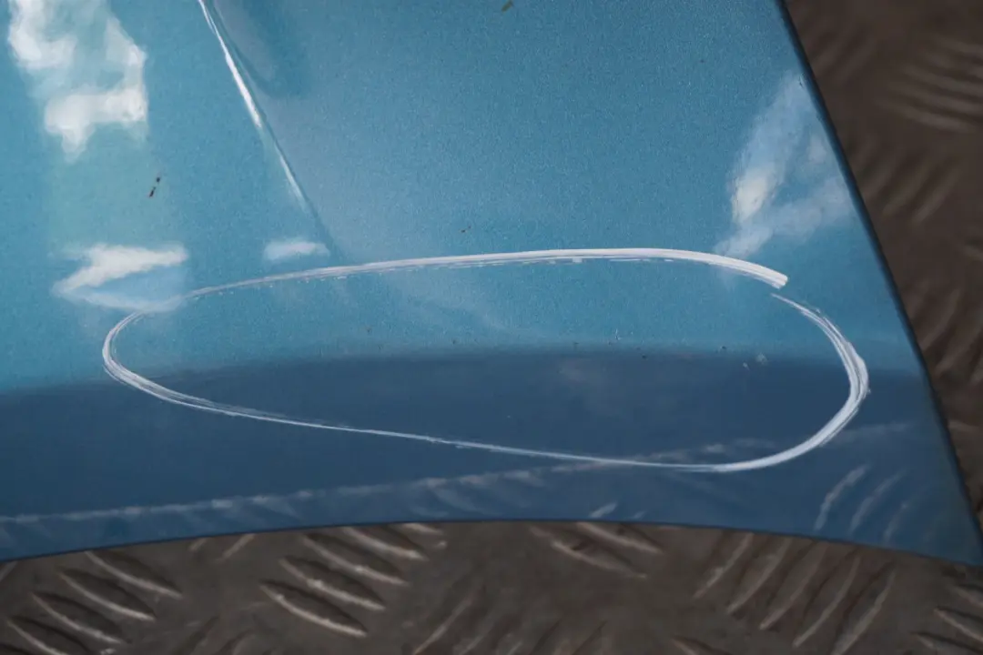 BMW Z4 E85 Zderzak tylny tył Maledivenblau - SKU 0031137-MAB - Numer Części 0031137