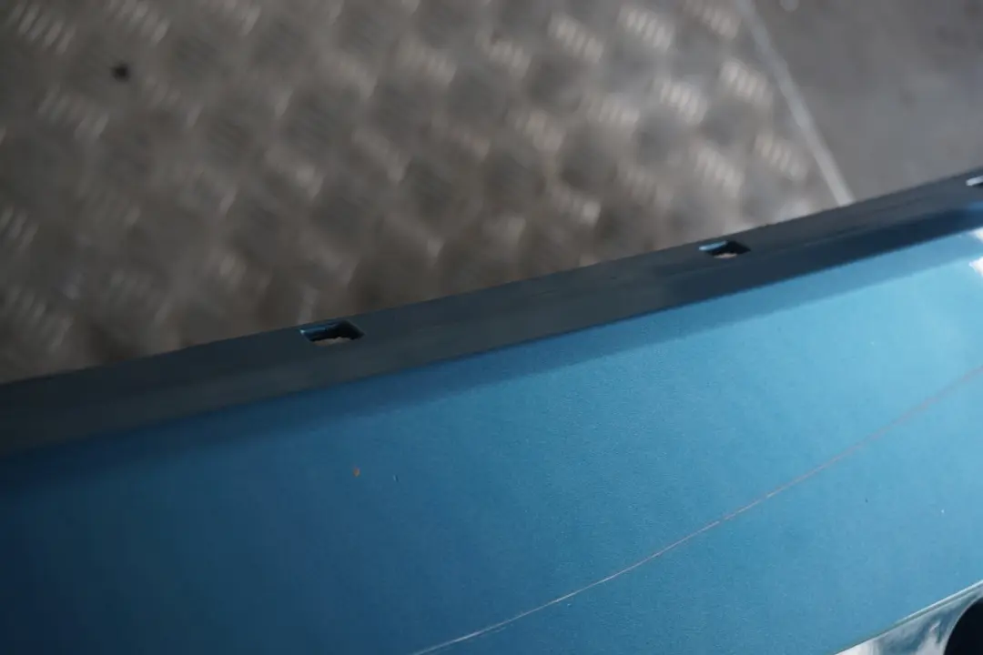 BMW Z4 Series E85 Convertible Rear Bumper Trim Panel PDC Maledivenblau 2 Blue - SKU 0031137-MAB - Part number 0031137
