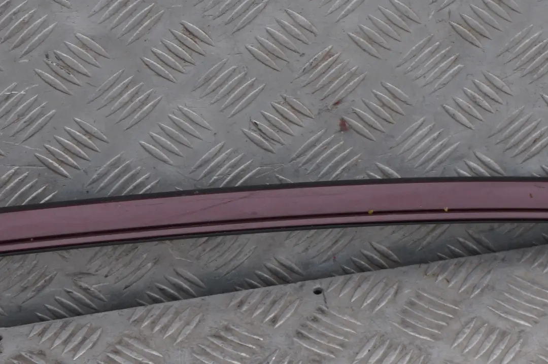 Left Roof Moulding Railing Gutter Rail N/S Barberarot Red to BMW 5 Series E60 with Part number 0031141 BMW 5 Series E60 Left Roof Moulding Railing Gutter Rail N/S Barberarot Red - SKU 0031141-BAR - Part number 0031141