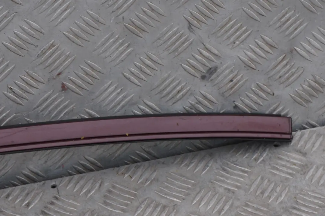 Left Roof Moulding Railing Gutter Rail N/S Barberarot Red to BMW 5 Series E60 with Part number 0031141 BMW 5 Series E60 Left Roof Moulding Railing Gutter Rail N/S Barberarot Red - SKU 0031141-BAR - Part number 0031141