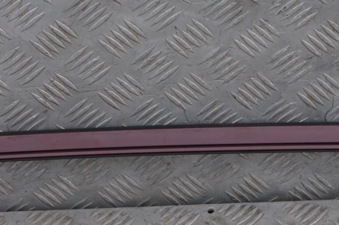 BMW 5 Series E60 Left Roof Moulding Railing Gutter Rail N/S Barberarot Red - SKU 0031141-BAR - Part number 0031141