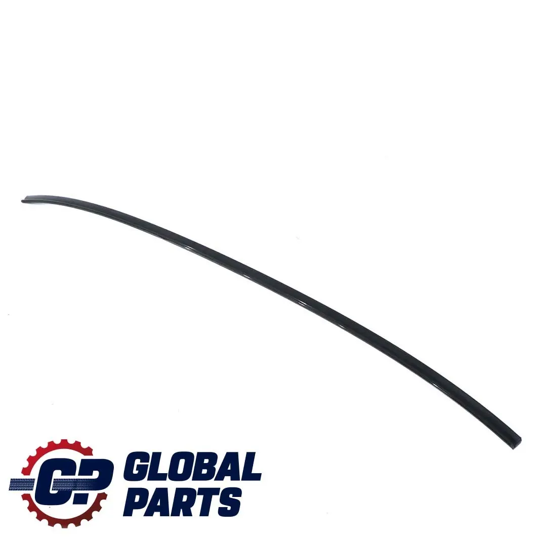BMW E60 Left Roof Moulding Railing Gutter Rail N/S Carbonschwarz Black - SKU 0031141-CAR - Part number 7070195
