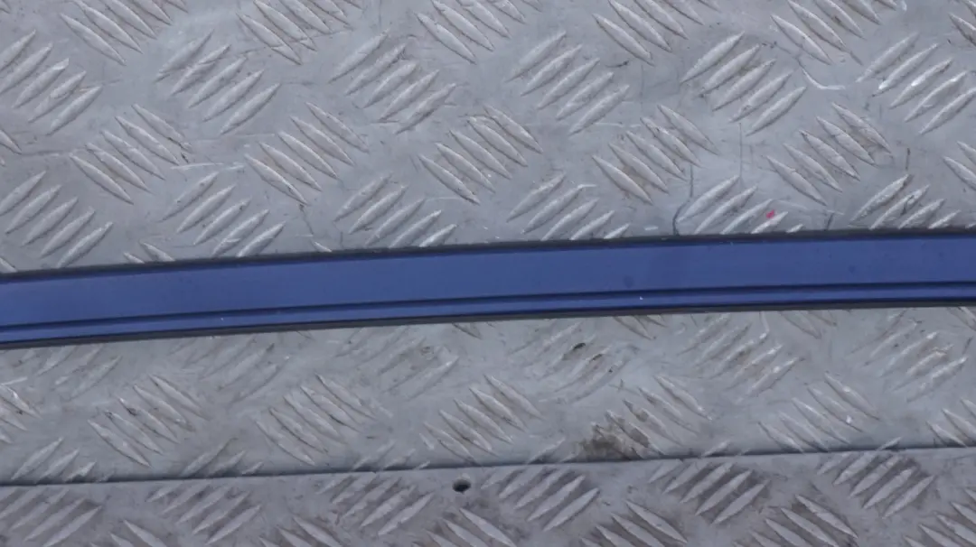 BMW 5 Series E60 Left Roof Moulding Railing Gutter Rail N/S Interlagos Blue - SKU 0031141-INT - Part number 0031141