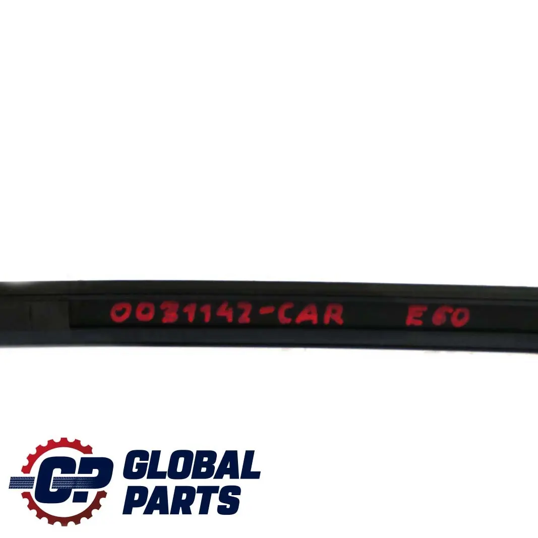 BMW E60 Right Roof Moulding Railing Gutter O/S Carbonschwarz Black 7070196 - SKU 0031142-CAR - Part number 0031142