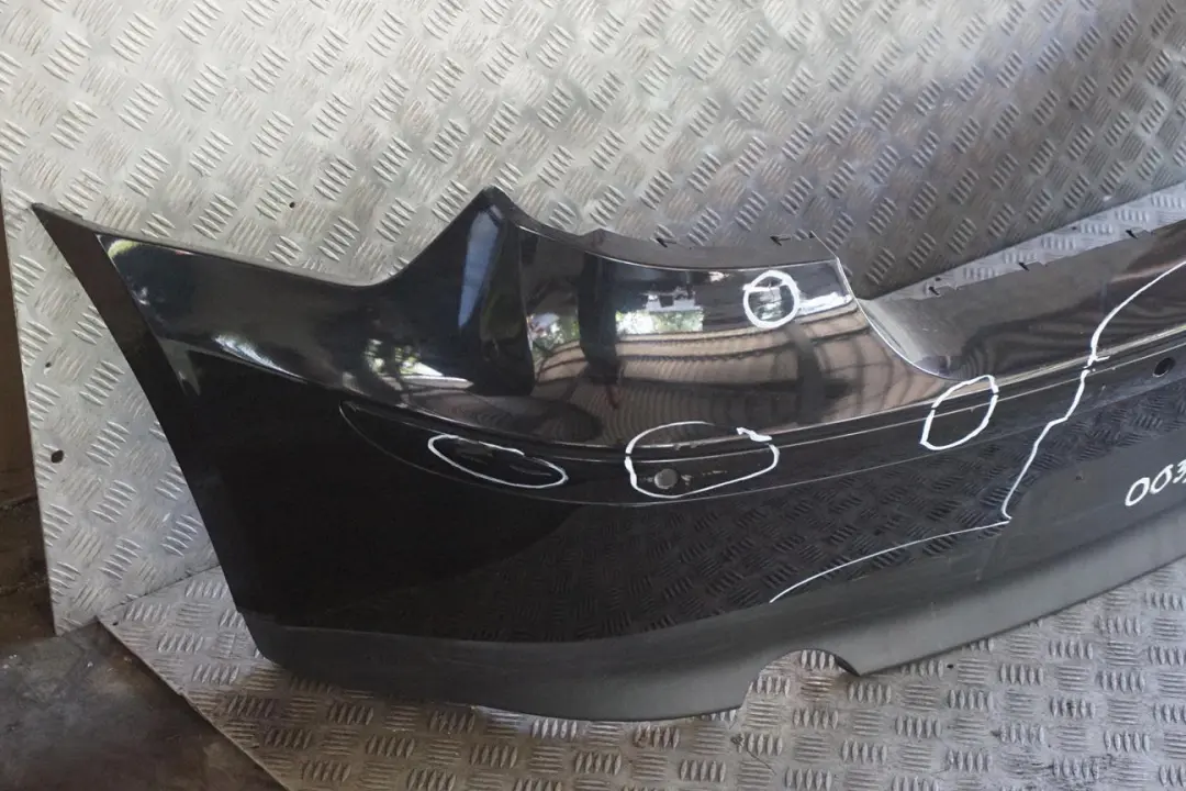 BMW 1 er 1 E87 Verkleidung Stossf?nger lackiert hinten PDC Black Sapphire 475 - SKU 0032630-BS1 - Teilenummer 0032630