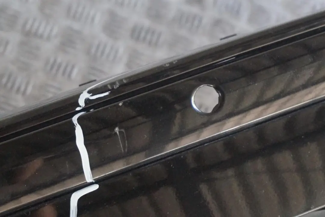 Trim Panel Bumper Rear PDC Black Sapphire Metallic - 475 to BMW 1 Series 1 E87 with Part number 0032630 BMW 1 Series 1 E87 Trim Panel Bumper Rear PDC Black Sapphire Metallic - 475 - SKU 0032630-BS1 - Part number 0032630