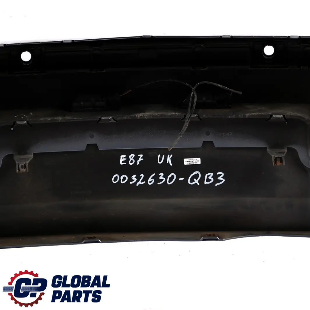 Bumper Trim Panel Quarzblau Quarz Blue Blau Metallic -A18 to BMW 1 Series E87 Rear with Part number 0032630 BMW 1 Series E87 Rear Bumper Trim Panel Quarzblau Quarz Blue Blau Metallic -A18 - SKU 0032630-QB3 - Part number 0032630