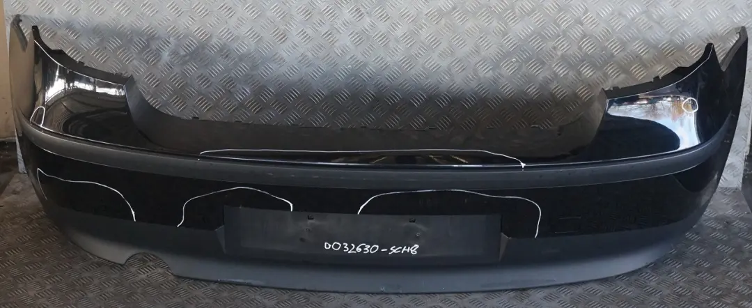 Bumper Trim Panel Schwarz 2 Black - 668 to BMW 1 Series 8 E87 Rear with Part number 0032630 BMW 1 Series 8 E87 Rear Bumper Trim Panel Schwarz 2 Black - 668 - SKU 0032630-SCH8 - Part number 0032630