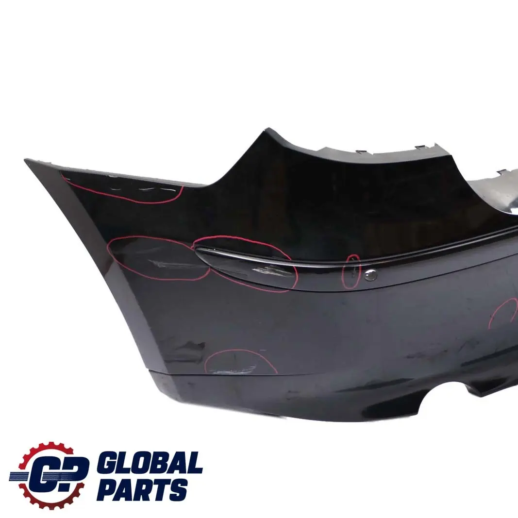 Bumper Trim Panel Schwarz 2 Black - 668 to BMW 1 Series E87 Rear with Part number 0032630 BMW 1 Series E87 Rear Bumper Trim Panel Schwarz 2 Black - 668 - SKU 0032630-SCH9 - Part number 0032630