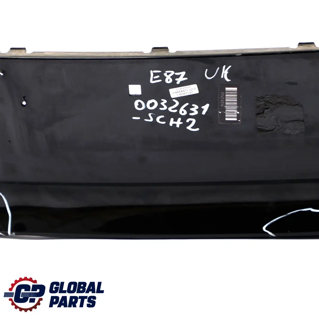 BMW E87 2 Rear Bumper Bottom Trim Panel Schwarz 2 Black - 668 - SKU 0032631-SCH2 - Part number 0032631
