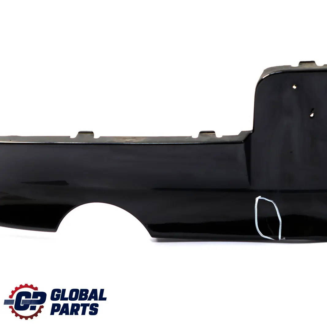 BMW E87 2 Parachoques Trasero Inferior Del Panel De Ajuste Schwarz 2 Negro - 668 - SKU 0032631-SCH2 - Número de pieza 0032631