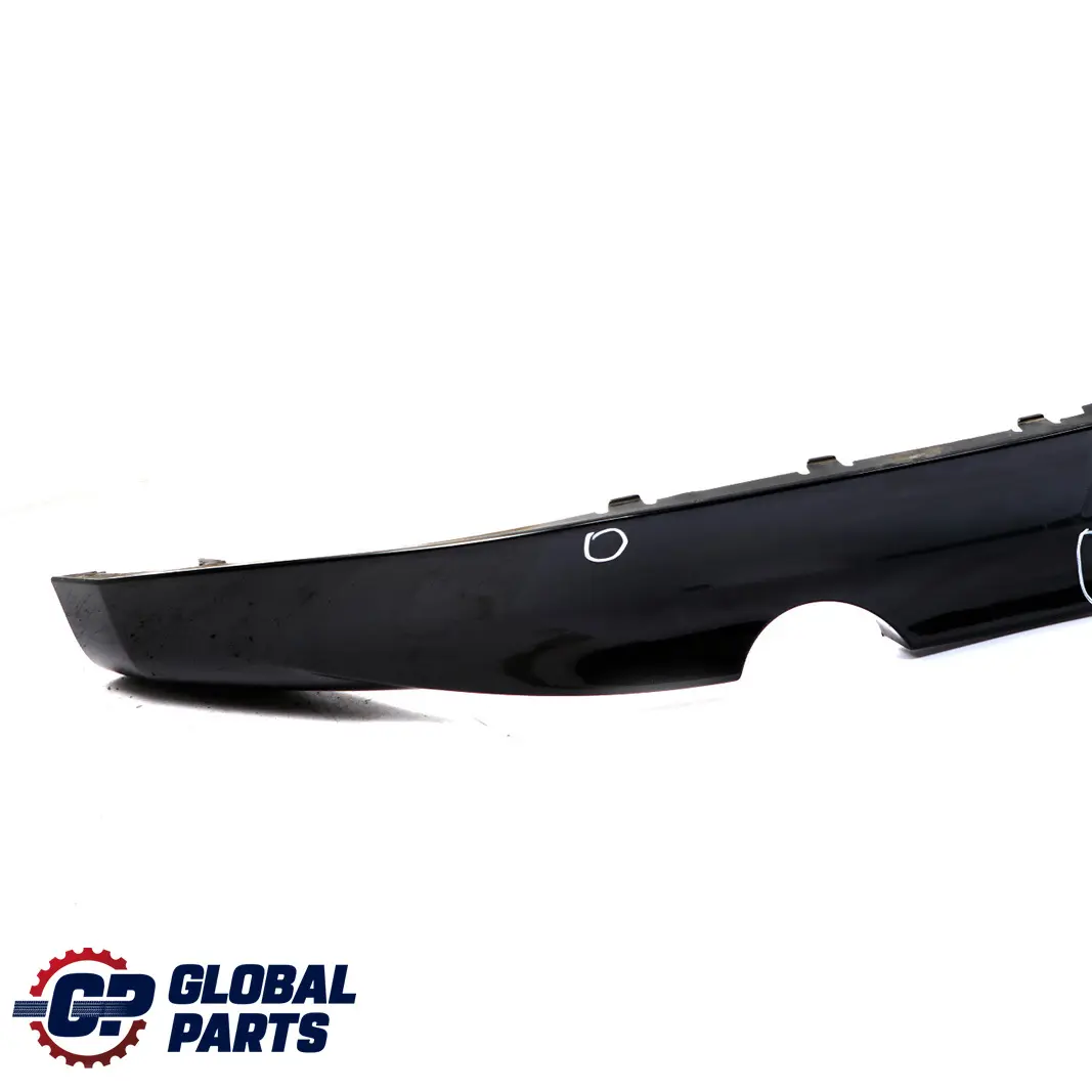 BMW E87 2 Parachoques Trasero Inferior Del Panel De Ajuste Schwarz 2 Negro - 668 - SKU 0032631-SCH2 - Número de pieza 0032631